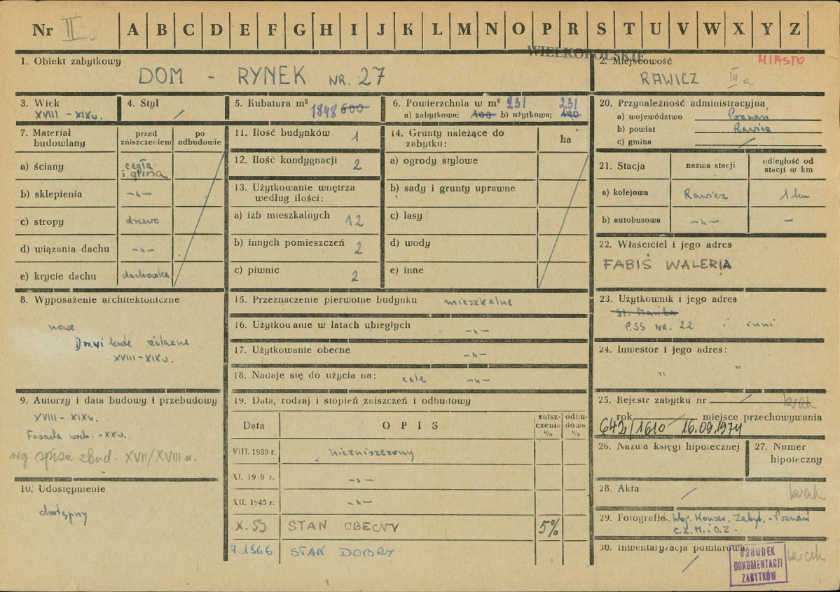Karta zielona, skan nr 1