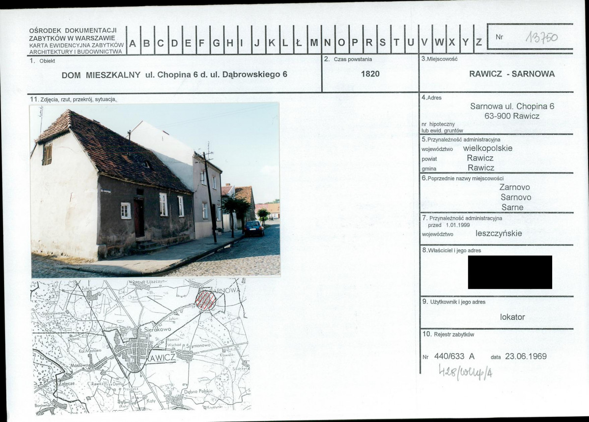 KB - Karta biała, skan nr 1