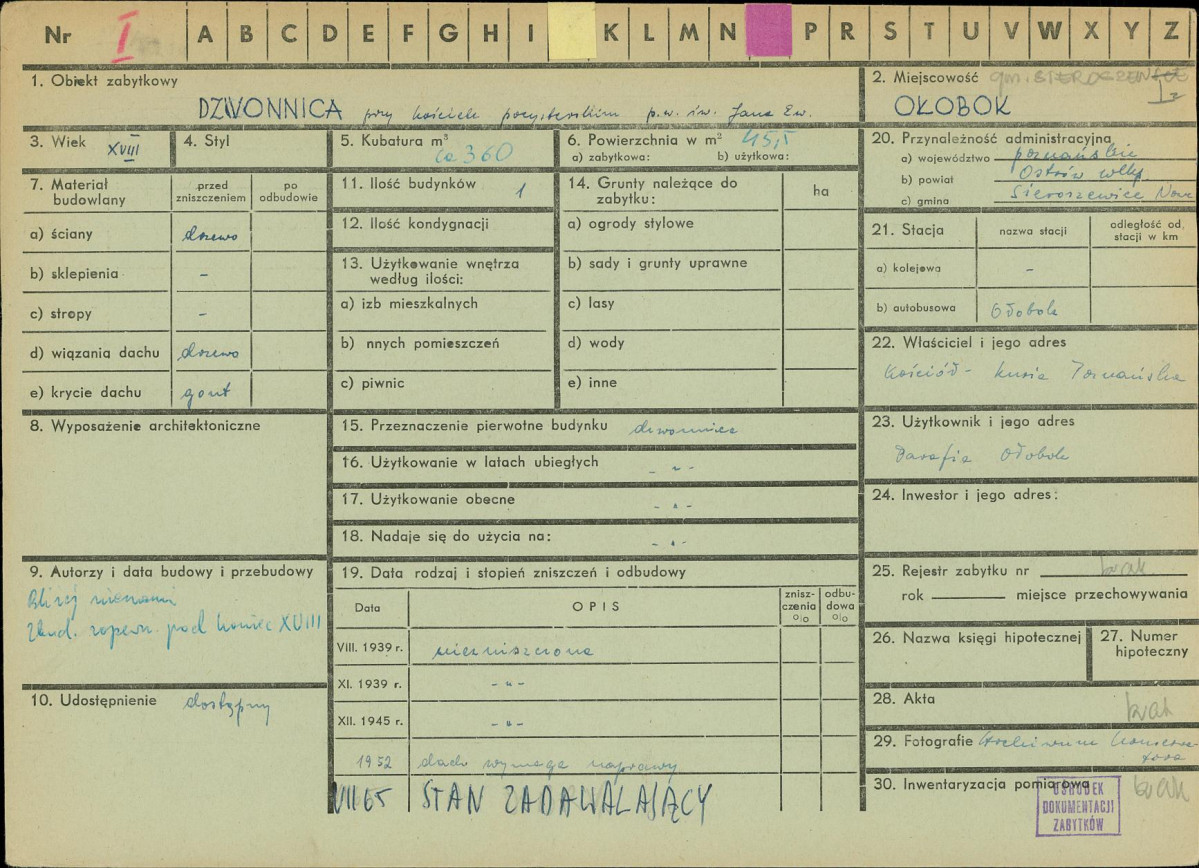 Karta zielona, skan nr 1