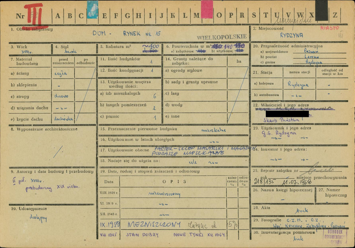 KZ - Karta zielona, skan nr 1