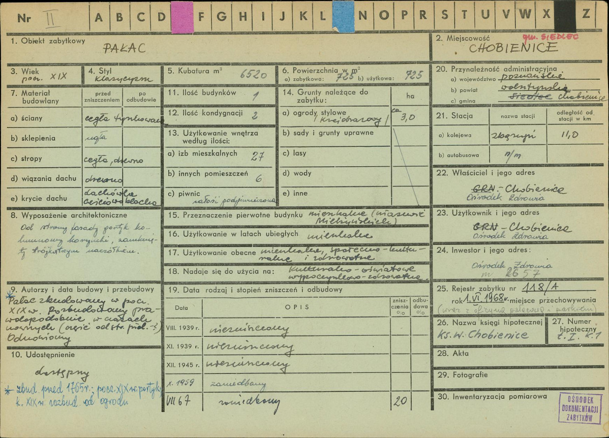 KZ - Karta zielona, skan nr 1