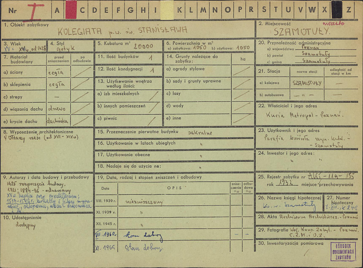 Karta zielona, skan nr 1