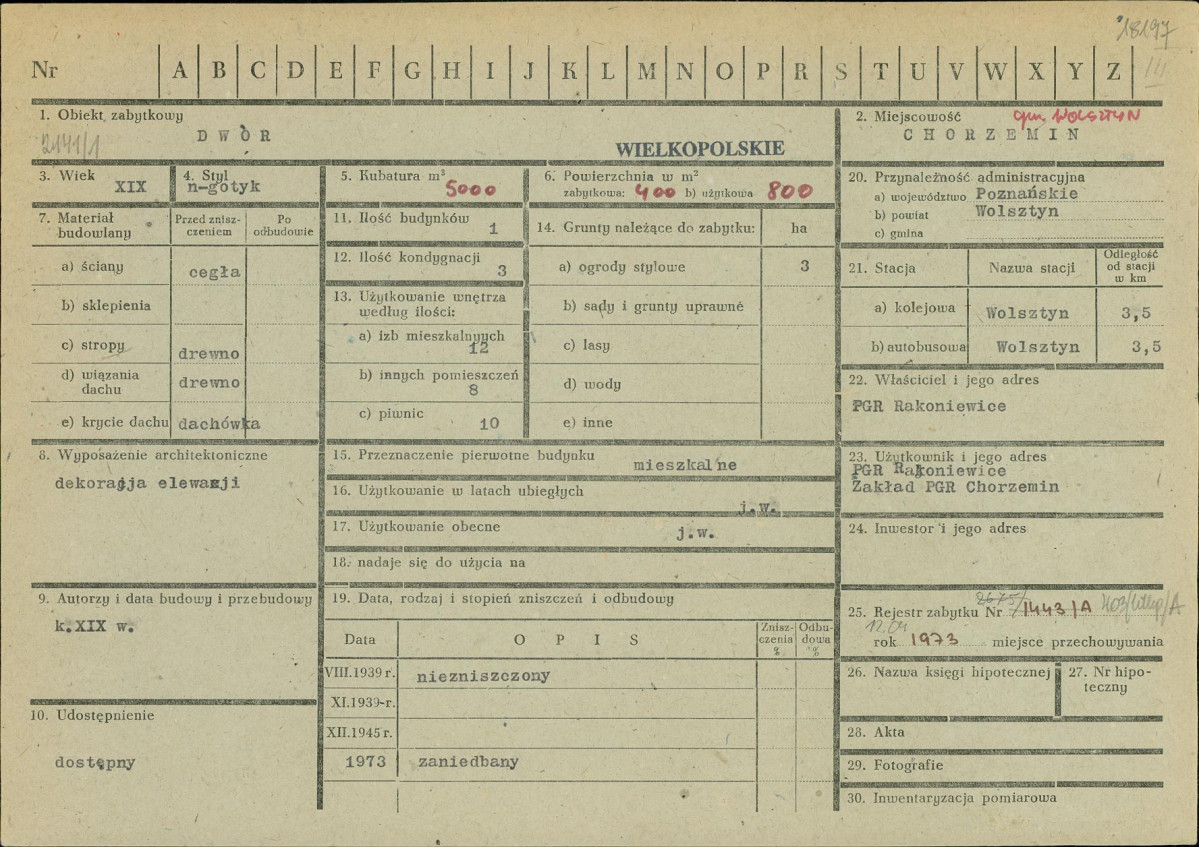 KZ - Karta zielona, skan nr 1
