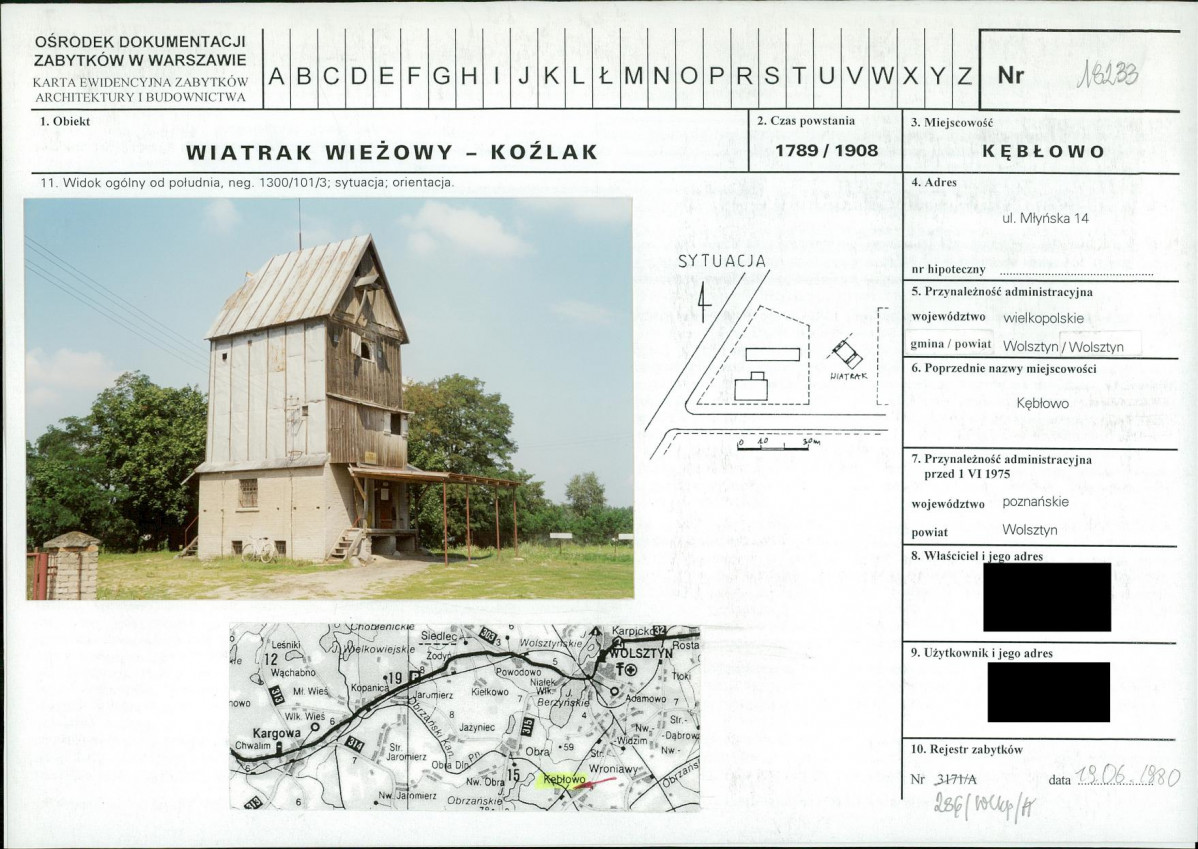 KB - Karta biała, skan nr 1