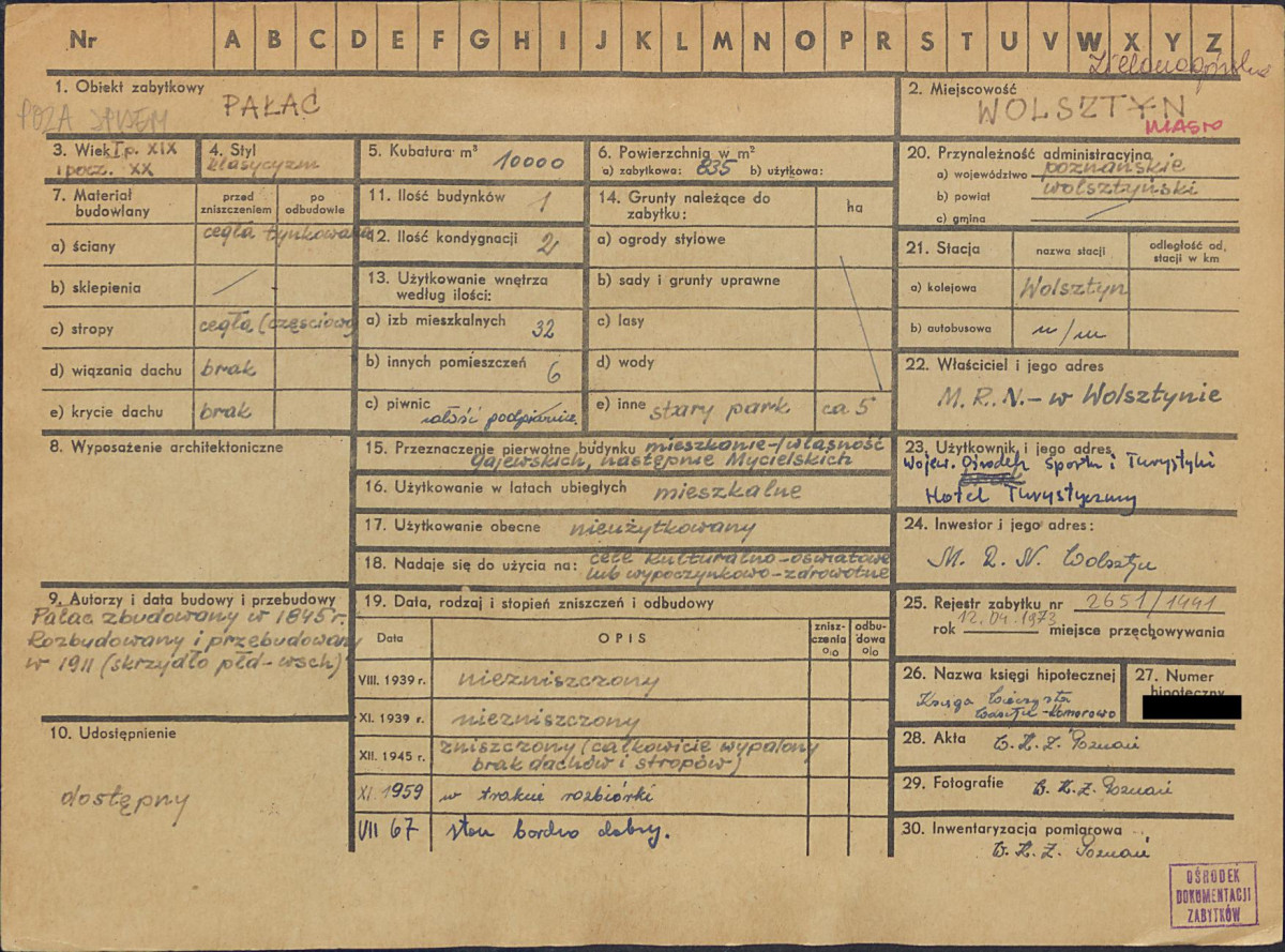 KZ - Karta zielona, skan nr 1