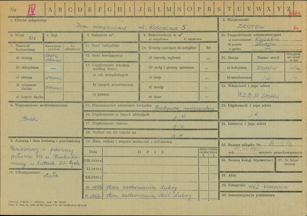 Karta zielona, skan nr 1