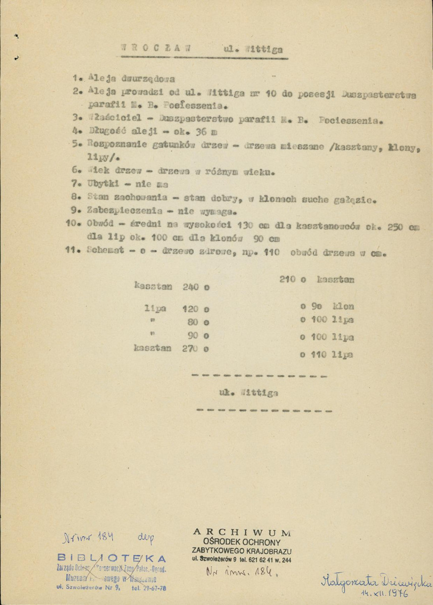 Ewidencja parkowa, skan nr 2