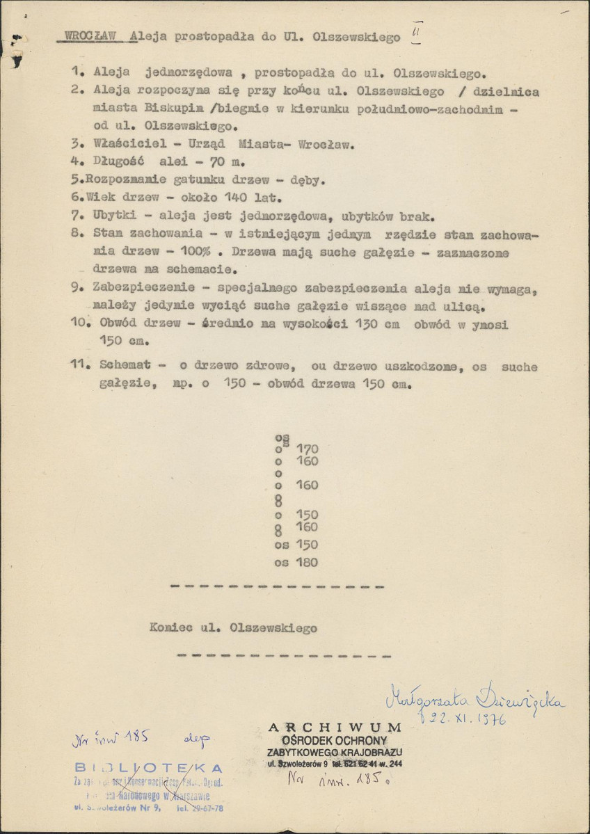 Ewidencja parkowa, skan nr 2