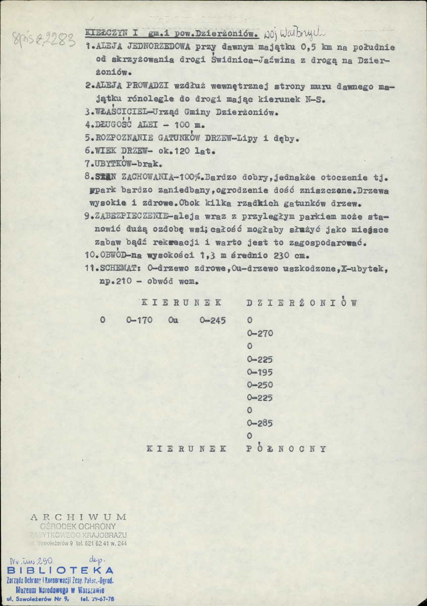 Ewidencja parkowa, skan nr 1