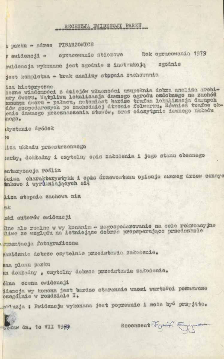 Ewidencja parkowa, skan nr 4