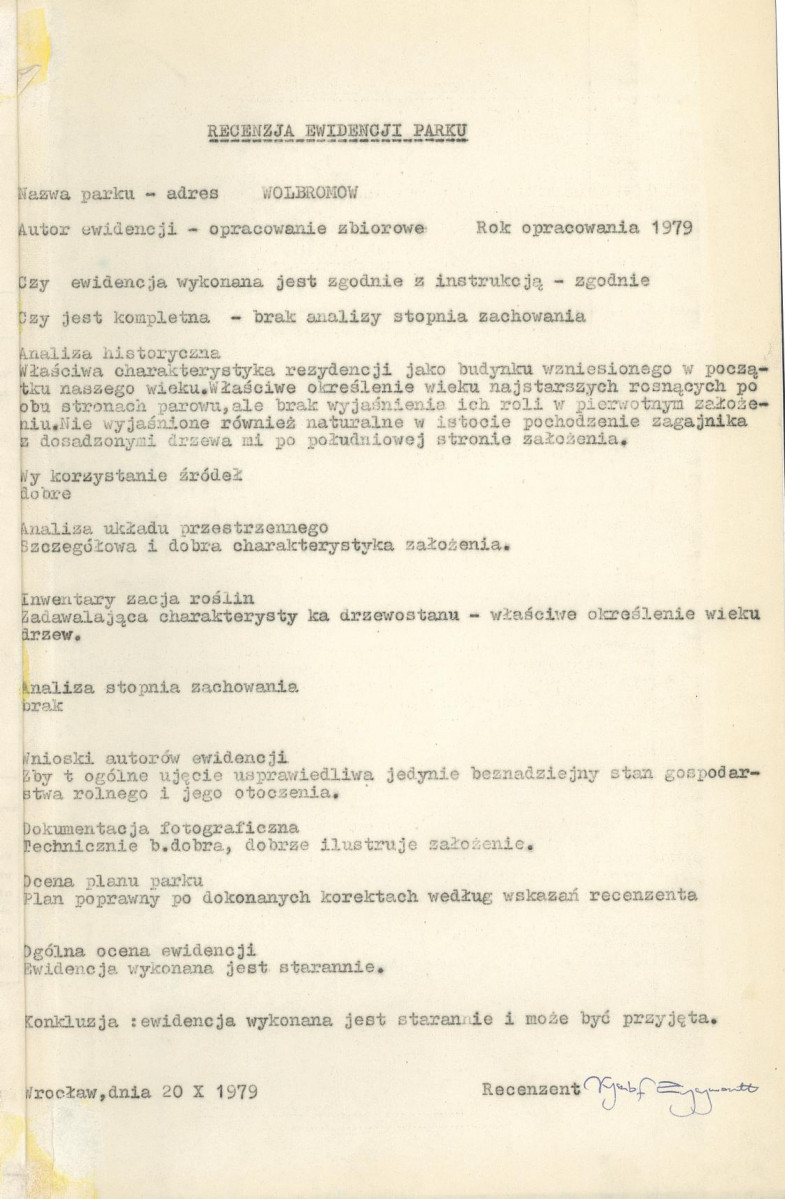 Ewidencja parkowa, skan nr 4