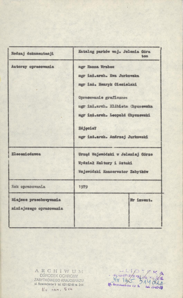 Ewidencja parkowa, skan nr 5
