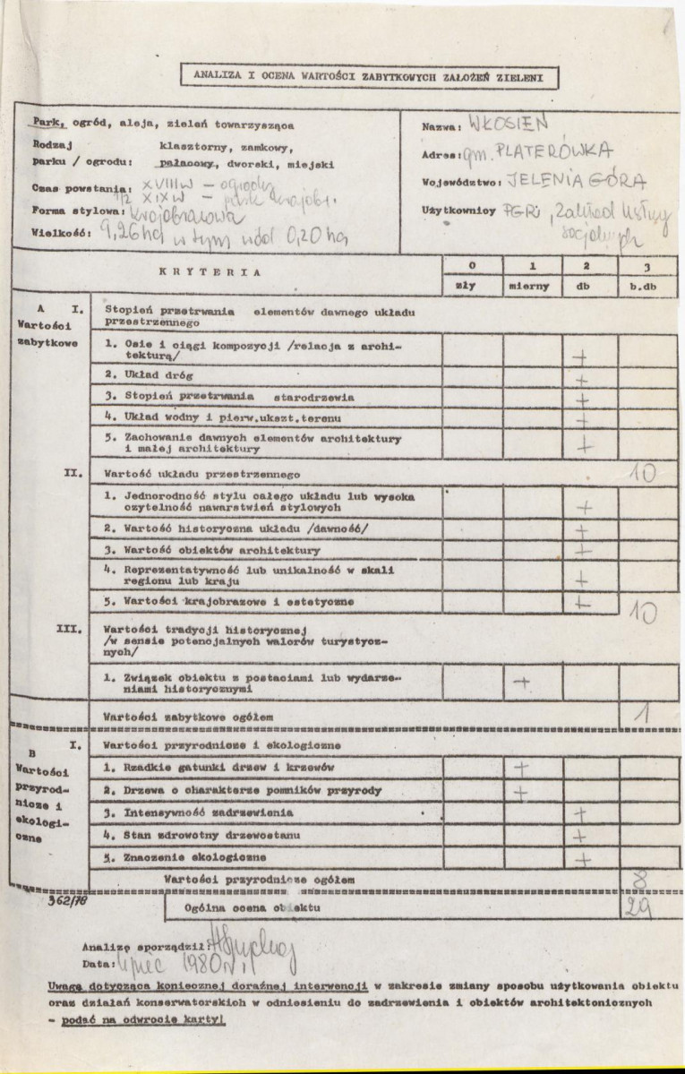 Ewidencja parkowa, skan nr 6