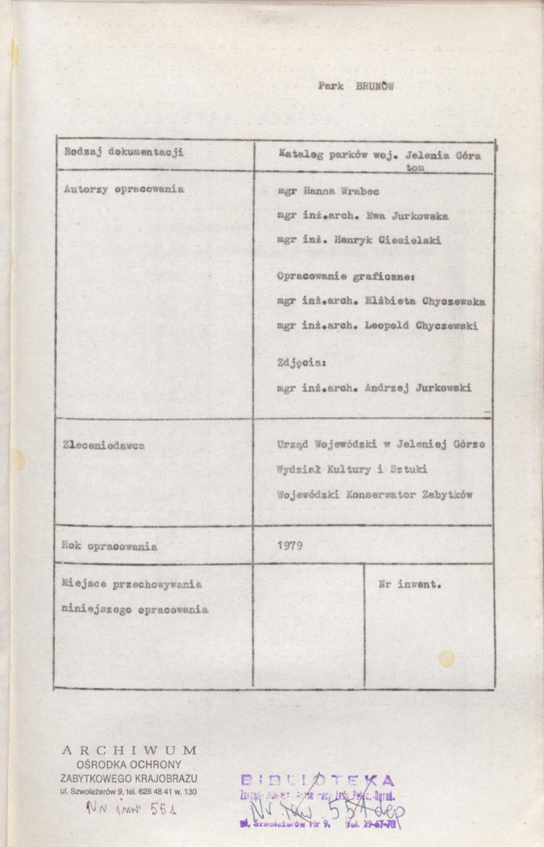 Ewidencja parkowa, skan nr 5