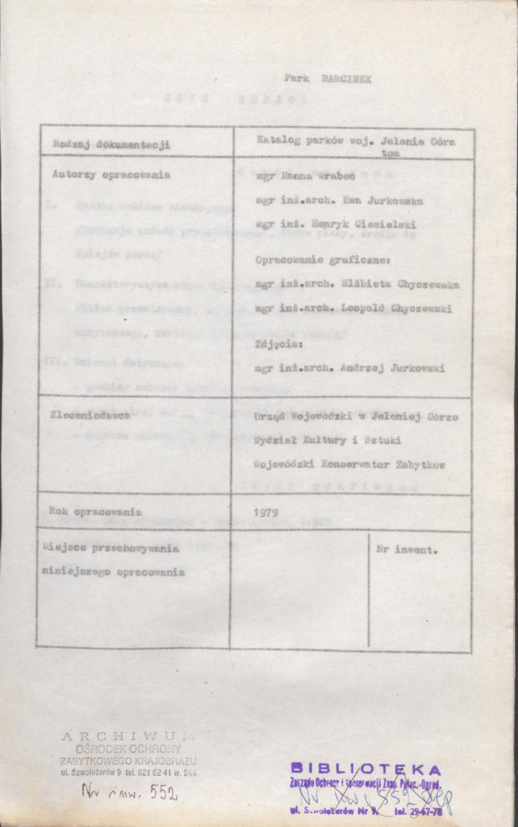 Ewidencja parkowa, skan nr 5