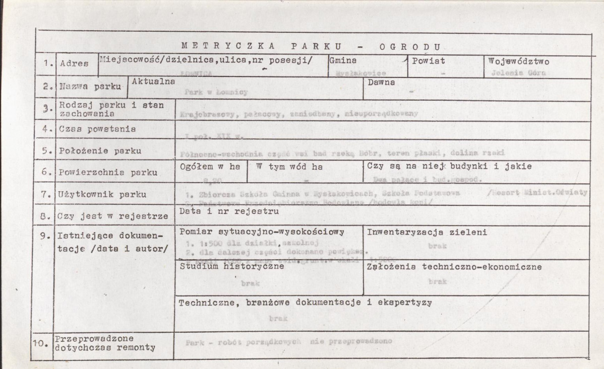 Ewidencja parkowa, skan nr 5