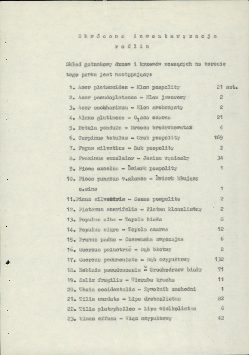 Ewidencja parkowa, skan nr 13
