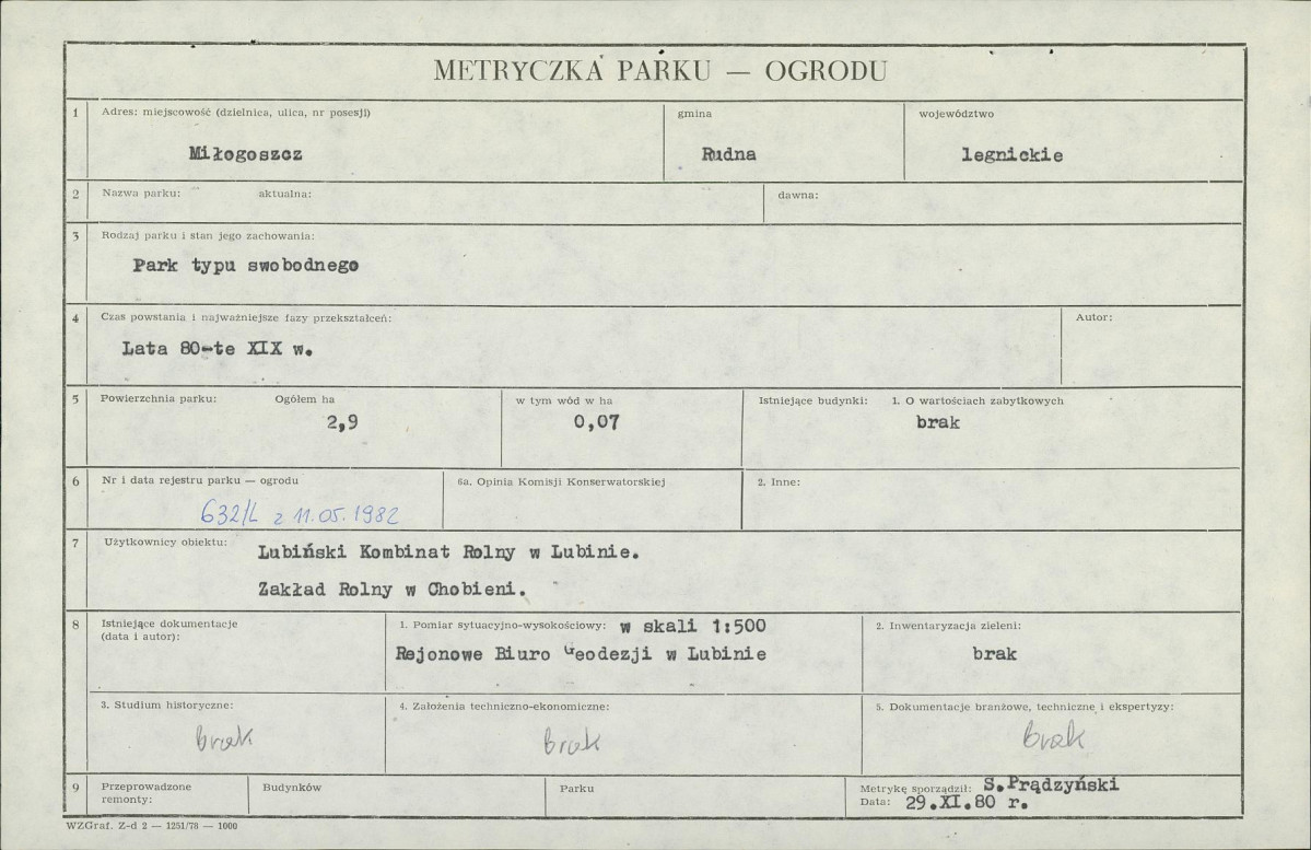 Ewidencja parkowa, skan nr 5