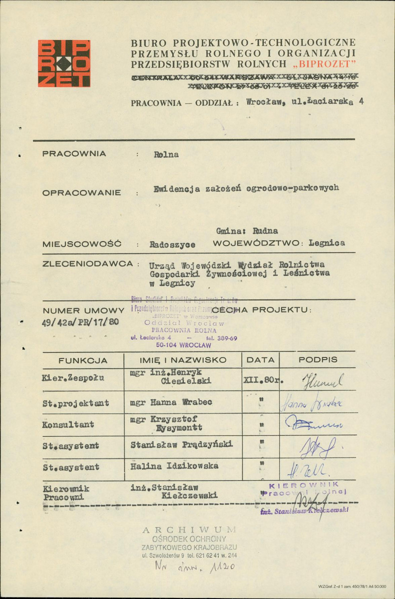 Ewidencja parkowa, skan nr 4