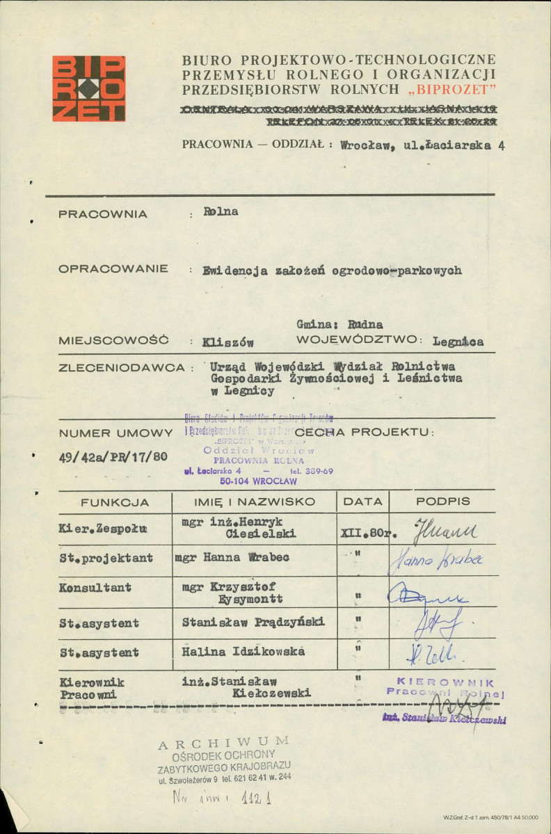 Ewidencja parkowa, skan nr 4