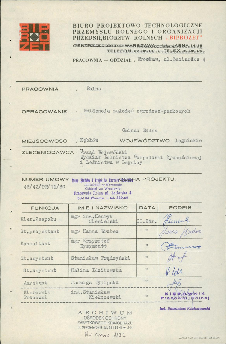 Ewidencja parkowa, skan nr 4