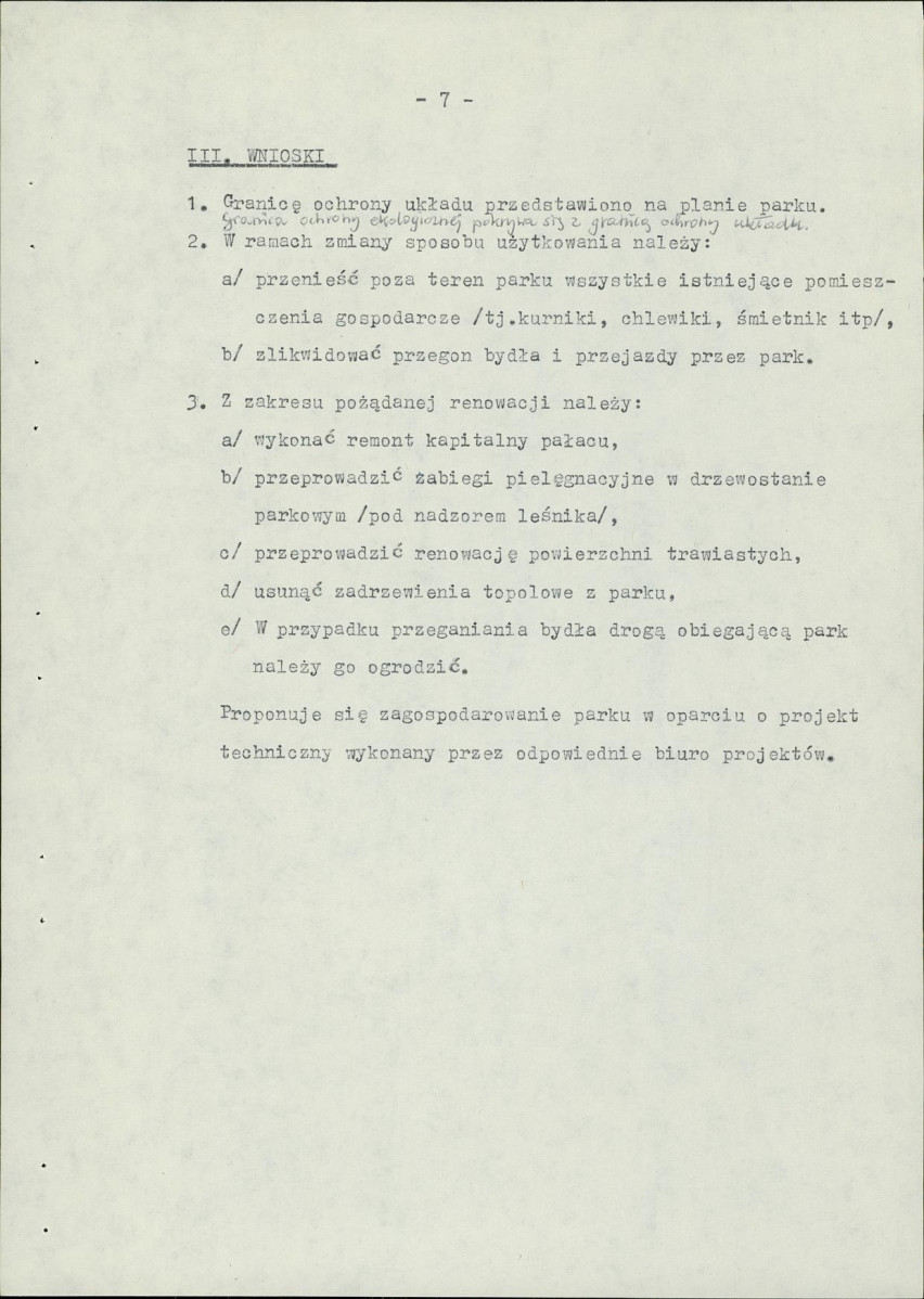 Ewidencja parkowa, skan nr 13