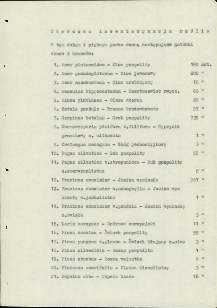 Ewidencja parkowa, skan nr 16