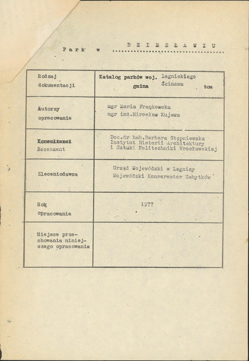 Ewidencja parkowa, skan nr 11
