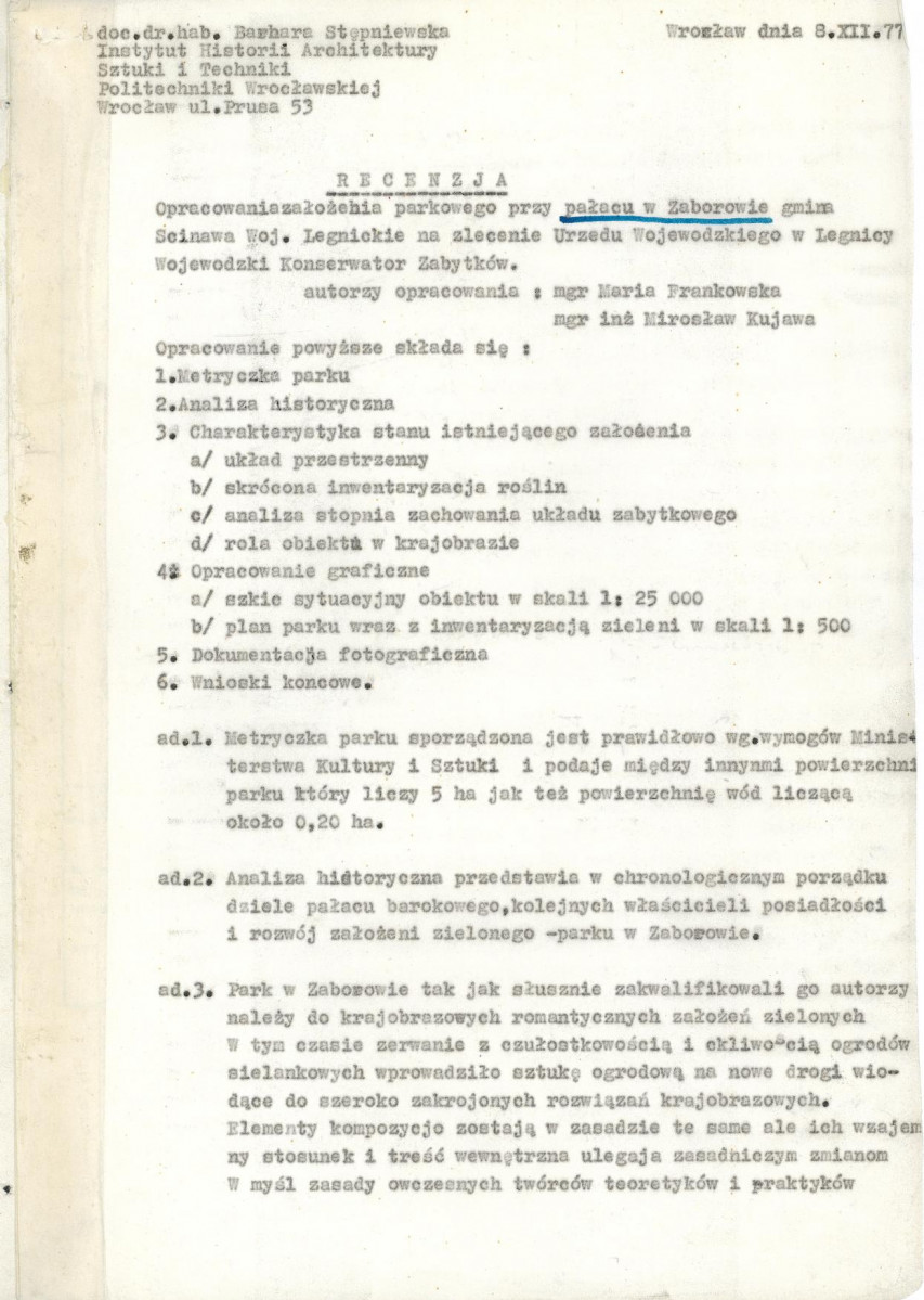 Ewidencja parkowa, skan nr 3