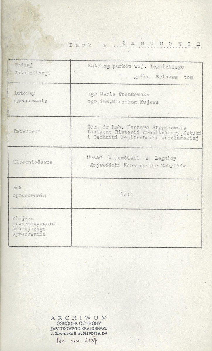 Ewidencja parkowa, skan nr 12