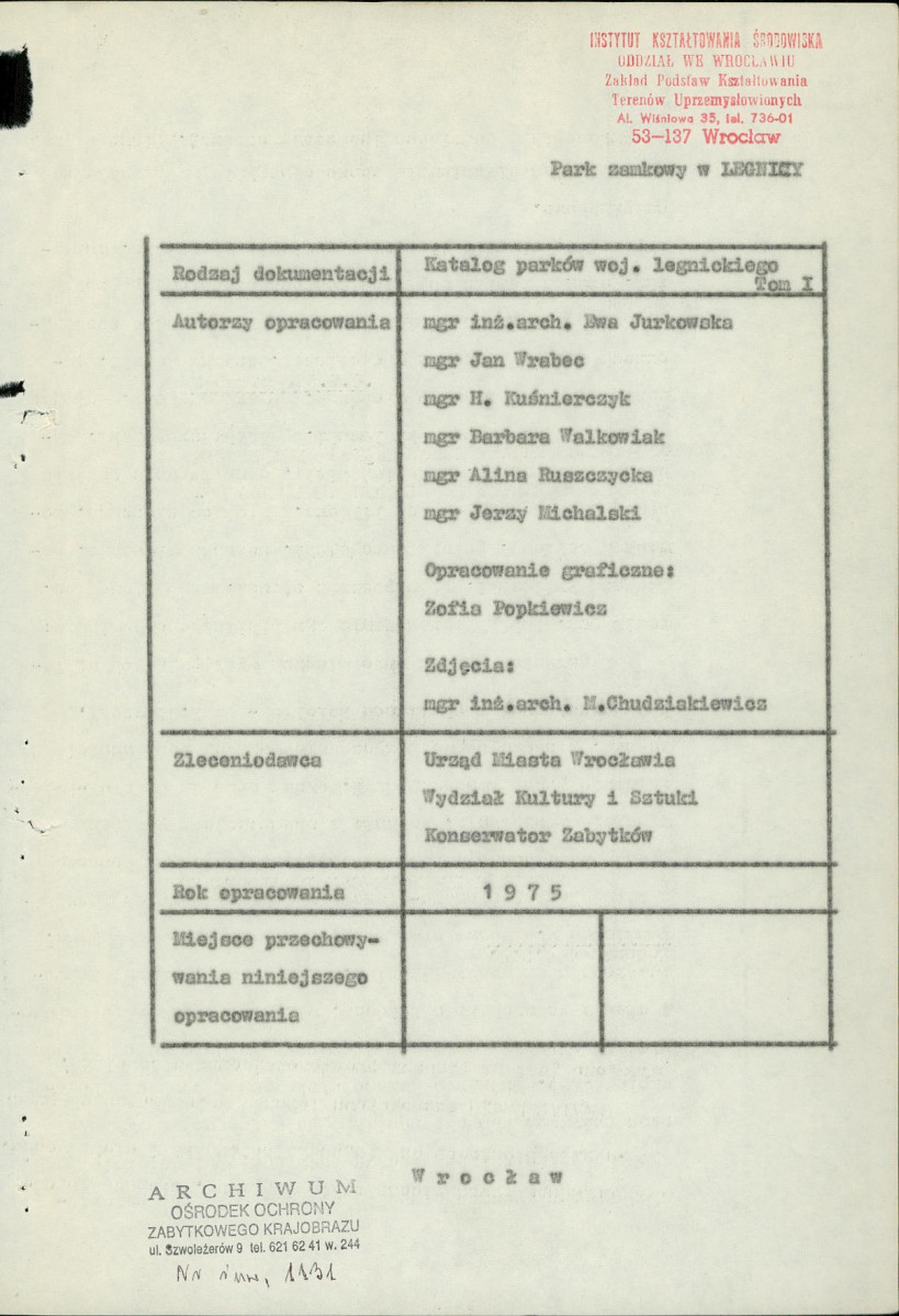 Ewidencja parkowa, skan nr 3