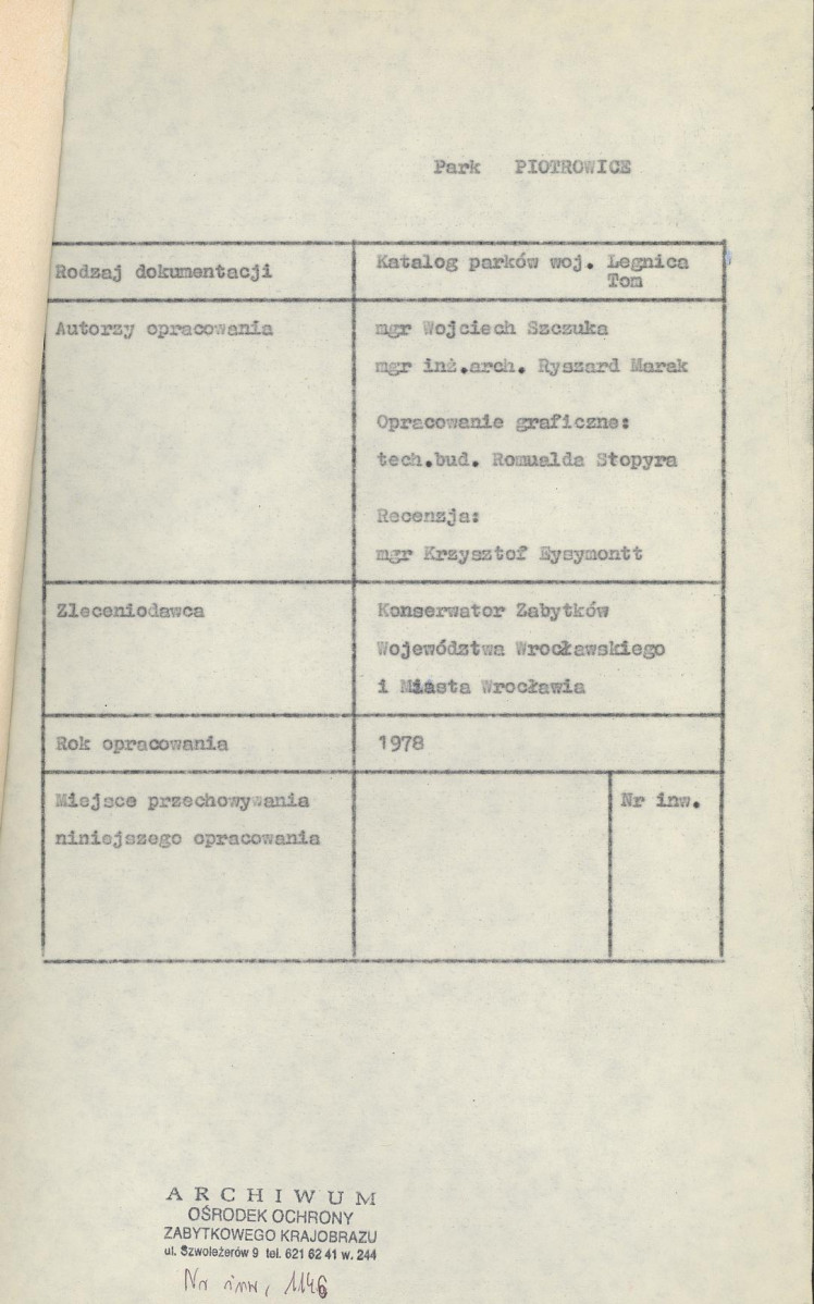 Ewidencja parkowa, skan nr 5