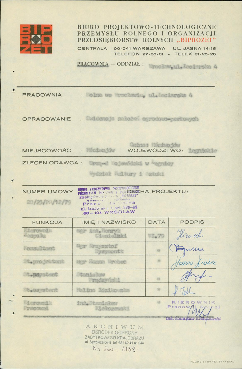 Ewidencja parkowa, skan nr 4