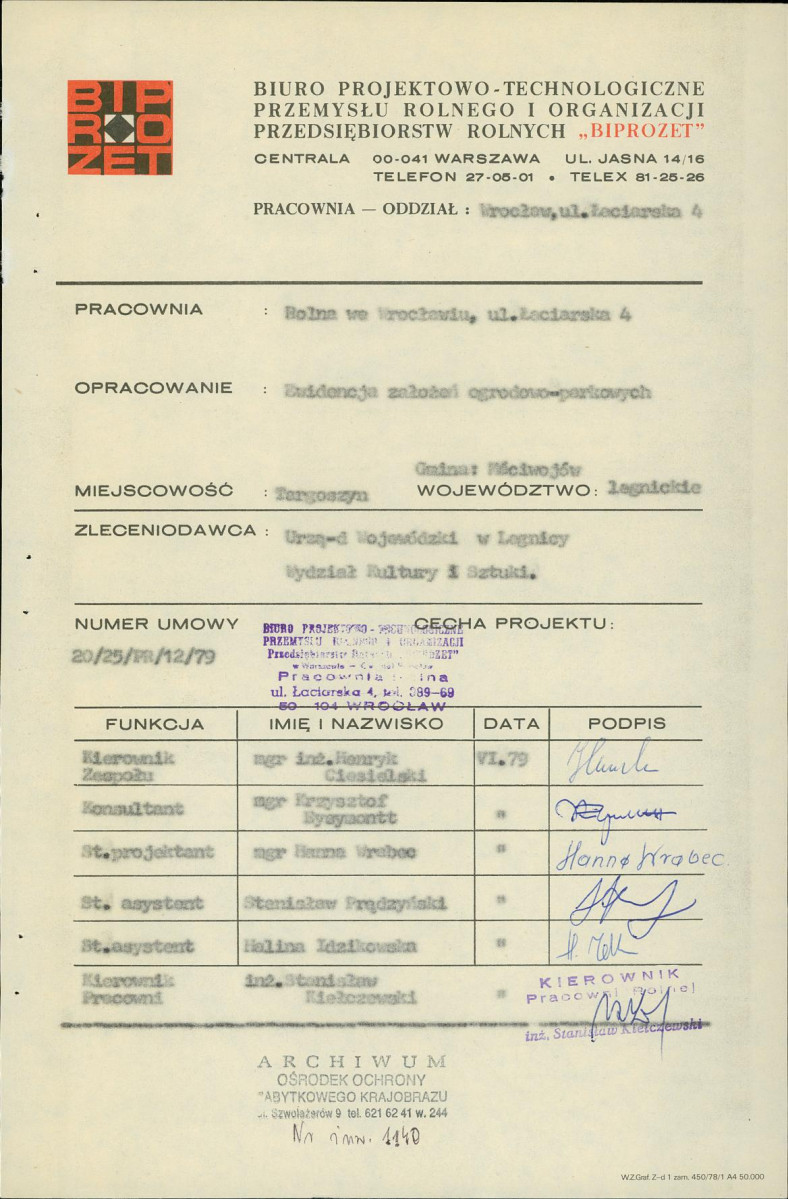 Ewidencja parkowa, skan nr 4