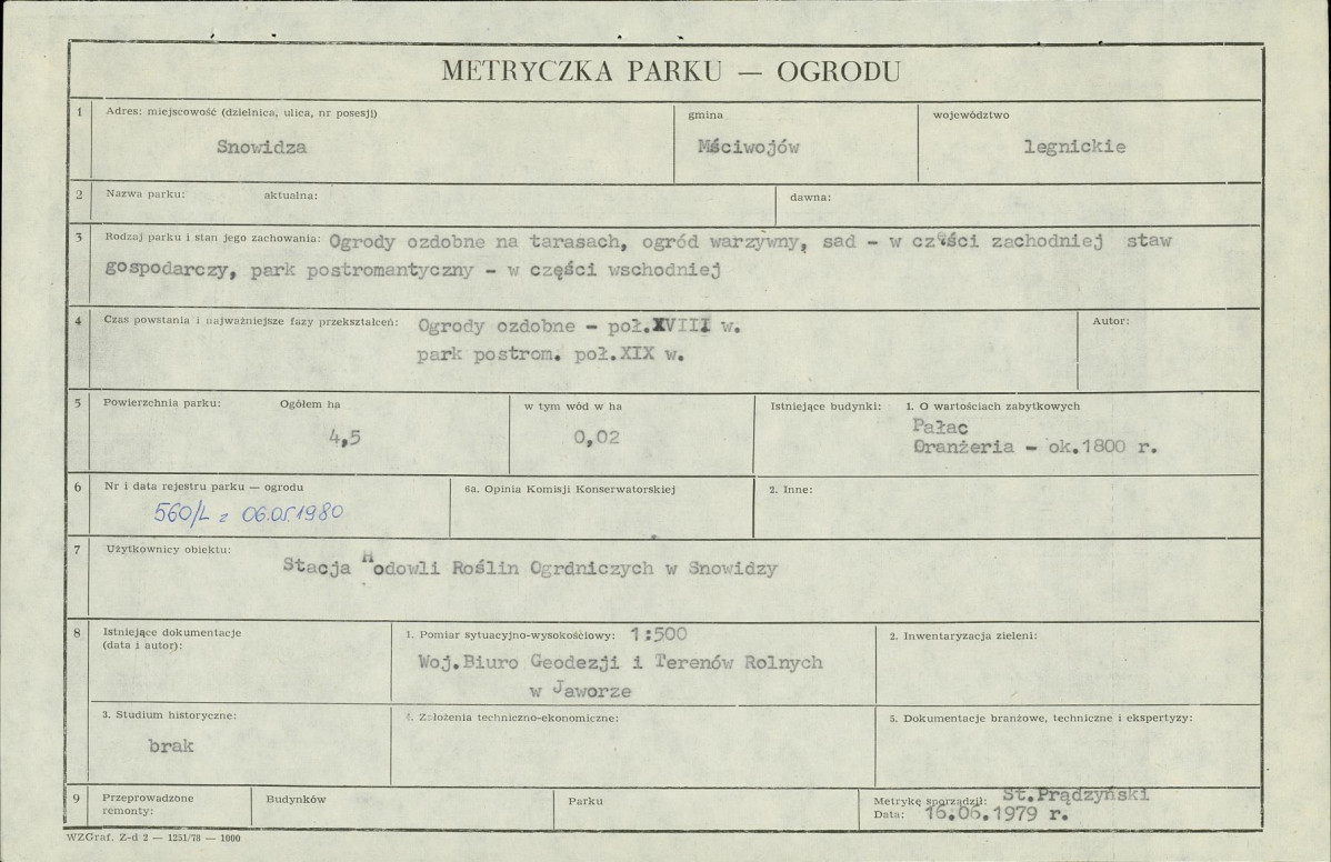 Ewidencja parkowa, skan nr 5