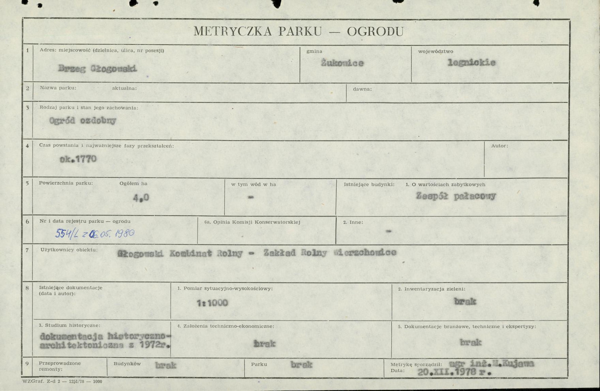 Ewidencja parkowa, skan nr 5