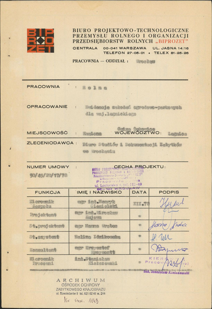 Ewidencja parkowa, skan nr 4