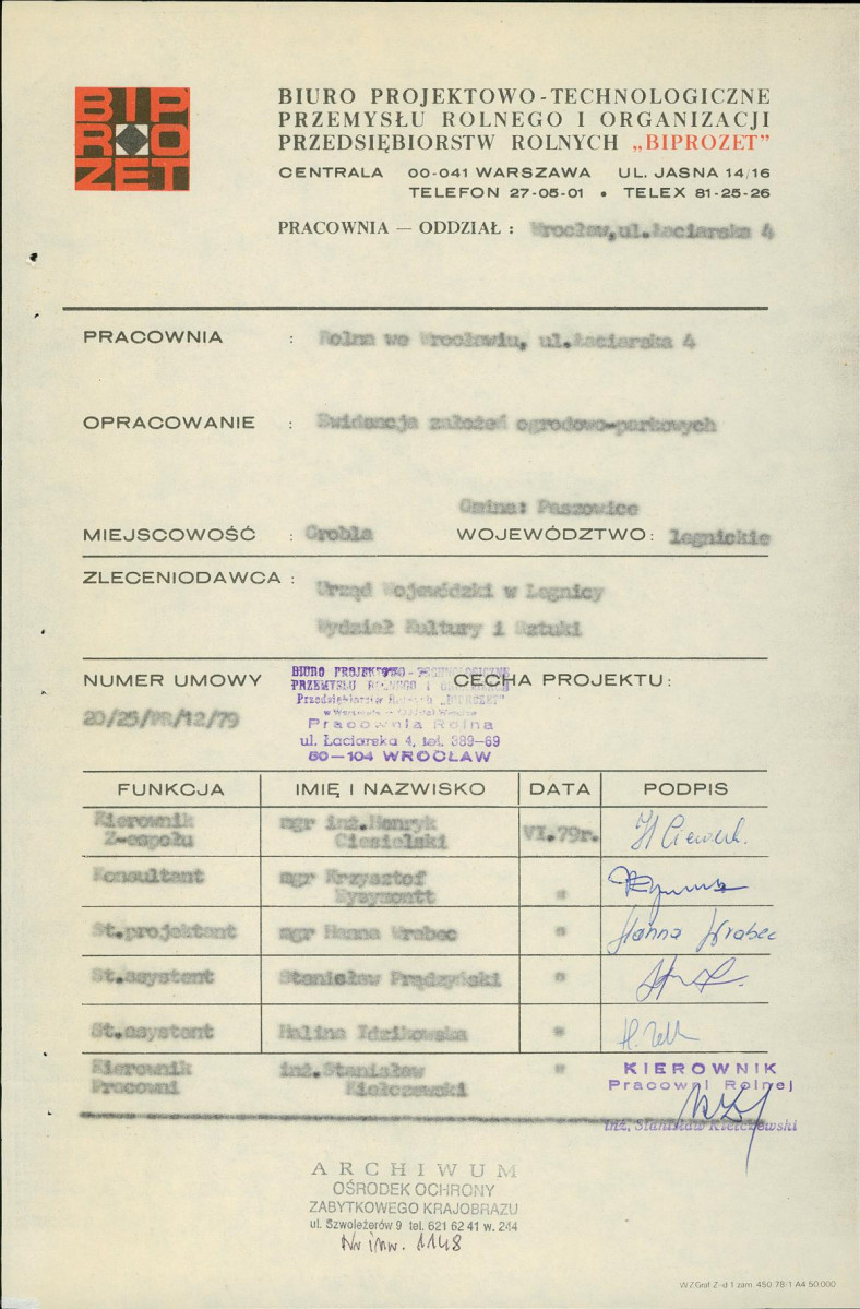 Ewidencja parkowa, skan nr 4