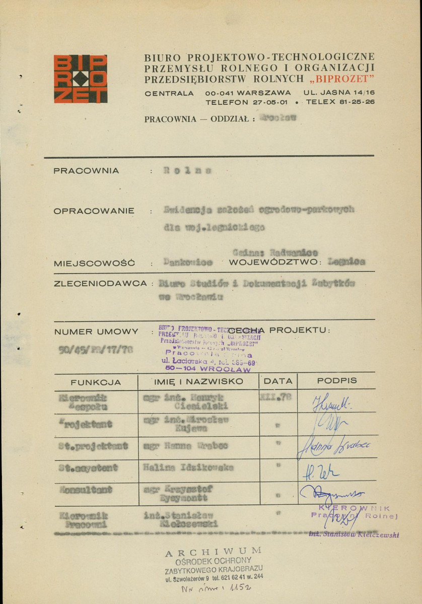Ewidencja parkowa, skan nr 4