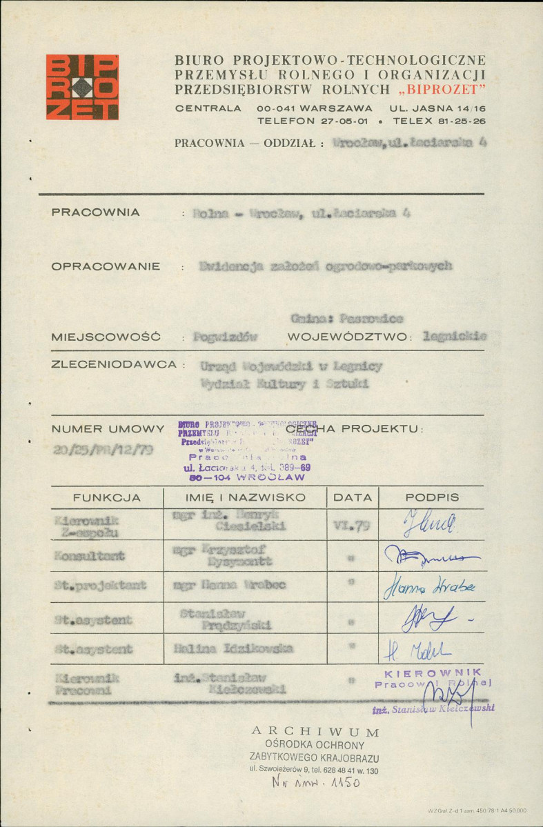 Ewidencja parkowa, skan nr 4