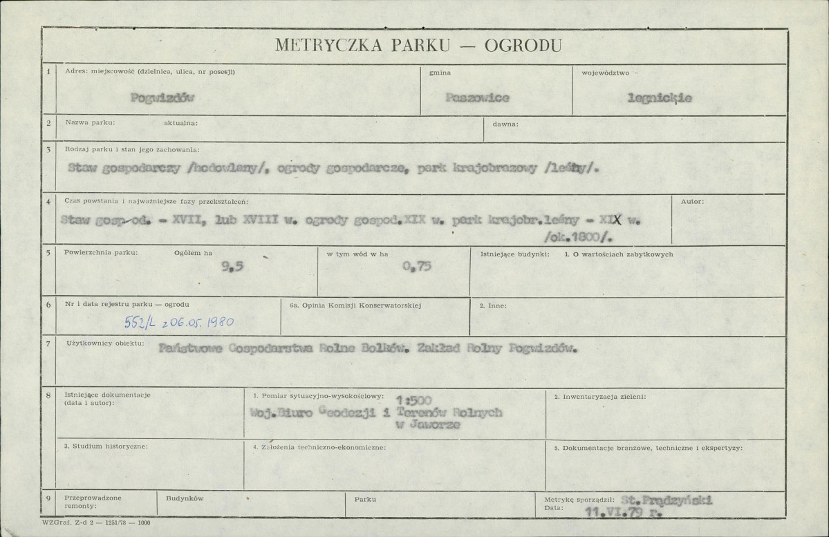 Ewidencja parkowa, skan nr 5