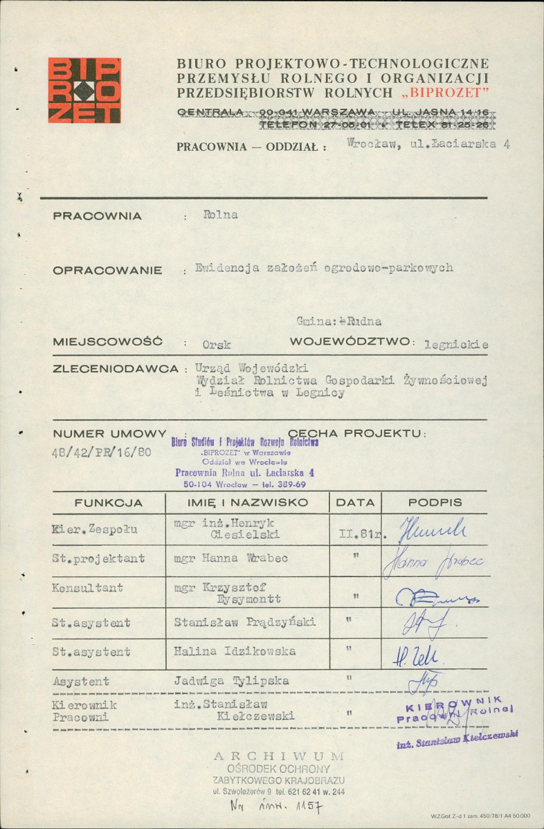 Ewidencja parkowa, skan nr 4