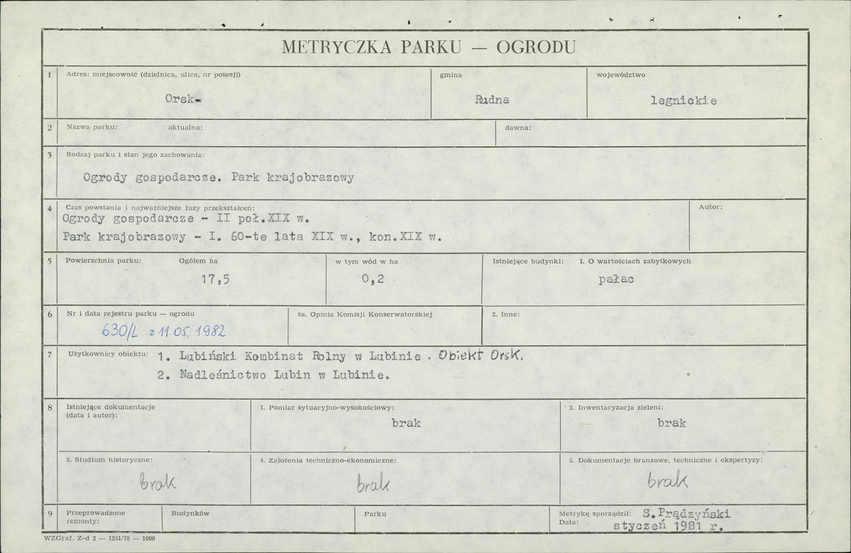 Ewidencja parkowa, skan nr 5
