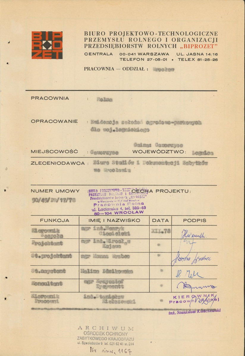 Ewidencja parkowa, skan nr 4