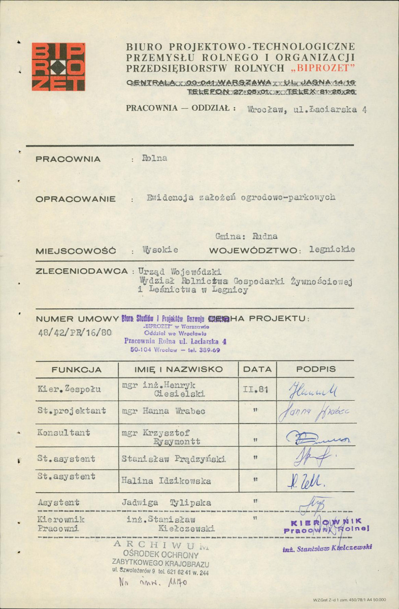 Ewidencja parkowa, skan nr 4