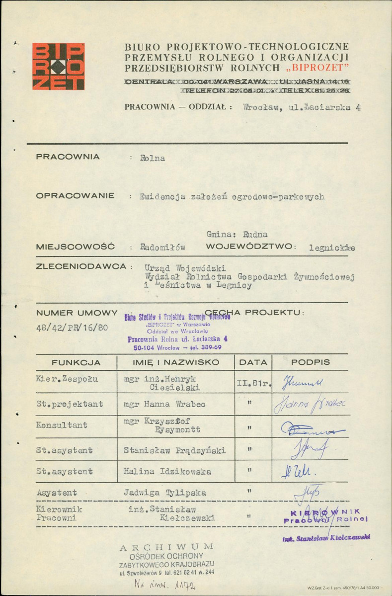 Ewidencja parkowa, skan nr 4