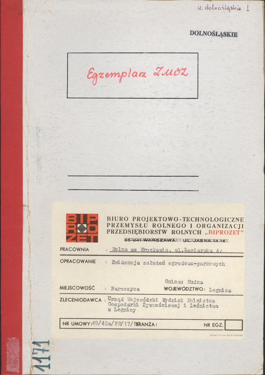Ewidencja parkowa, skan nr 1