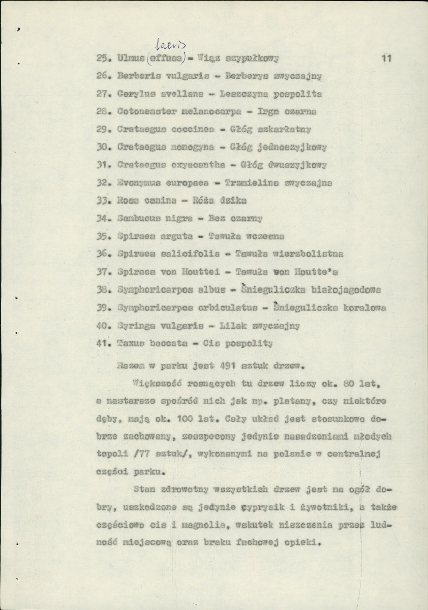 Ewidencja parkowa, skan nr 13