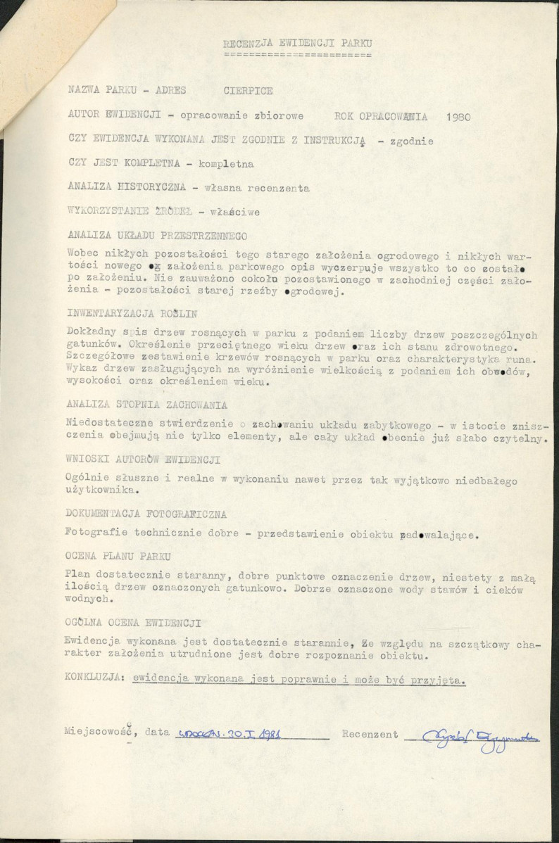 Ewidencja parkowa, skan nr 4