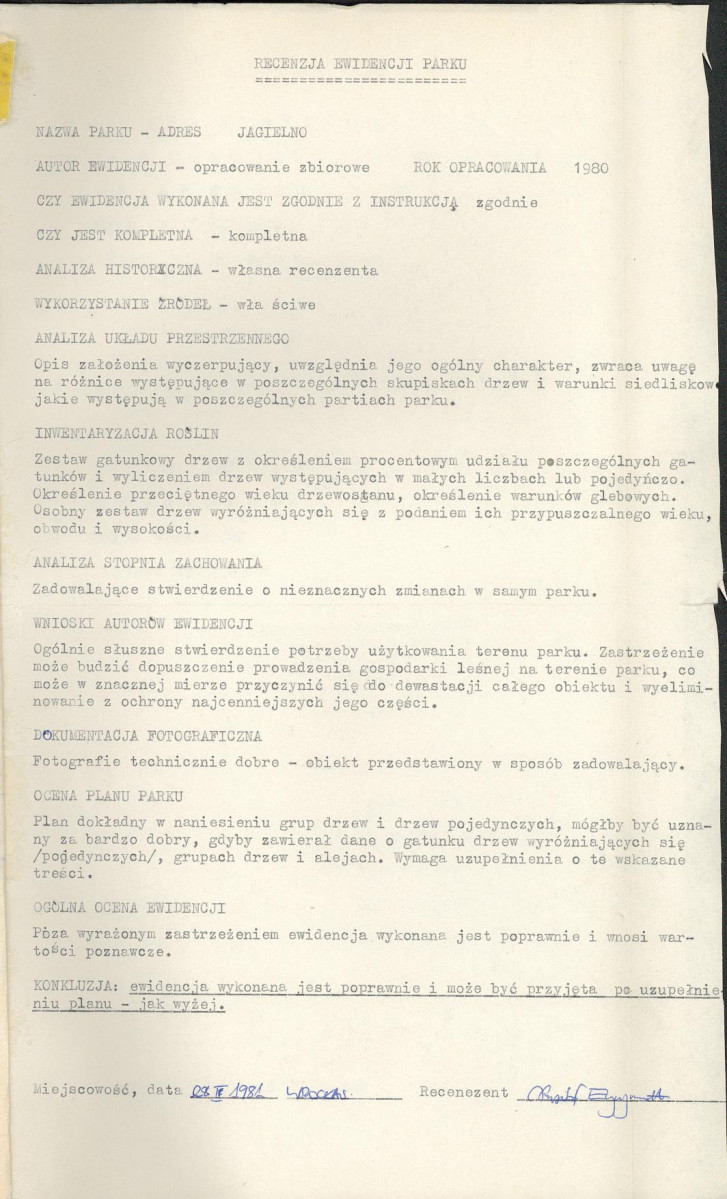 Ewidencja parkowa, skan nr 4